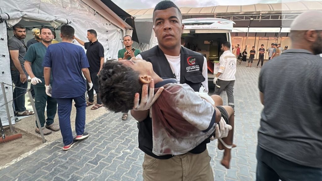 We�re holding those dead babies with our hands