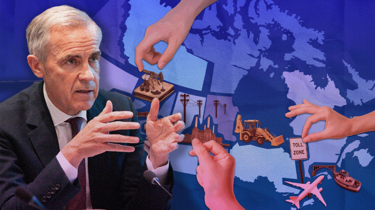 The Breach graphic on Carney's Canada Investment Summit