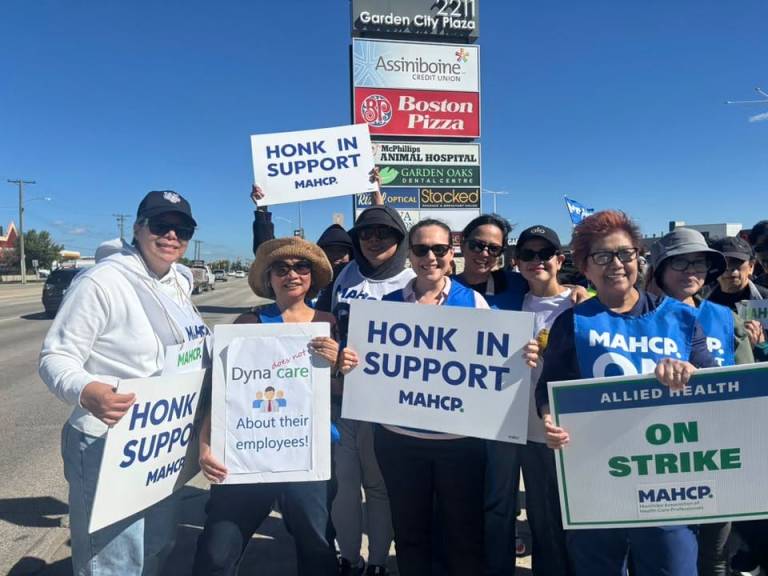 Dynacare laboratory workers on strike in Manitoba