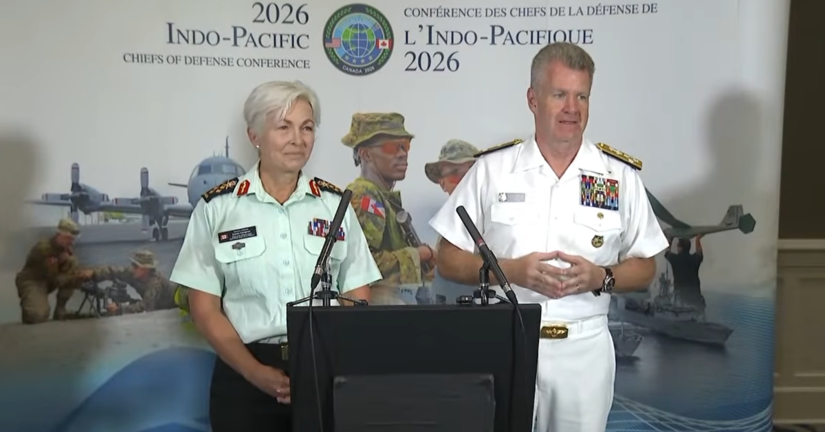 Admiral Samuel J. Paparo testifying
